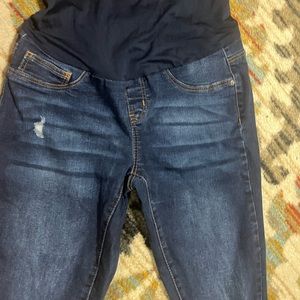 BELLA VIDA MATERNITY SIZE:M   DARK BLUE JEANS